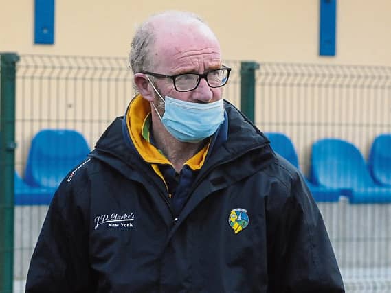 Leitrim GAA County Board Secretary Declan Bohan pictured at Leitrim's Nicky Rackard Cup Semi-Final Picture: Willie Donnellan