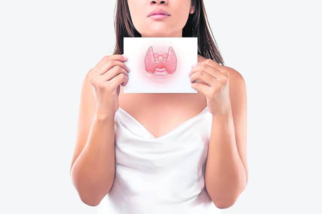 The thyroid hormone helps control the speed of your metabolism