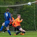 Action from manor Rangers victory over Valley Rovers in the Sligo Leitrim U16 League Group A Cup Final in Bee Park Photo Stefan Hoare