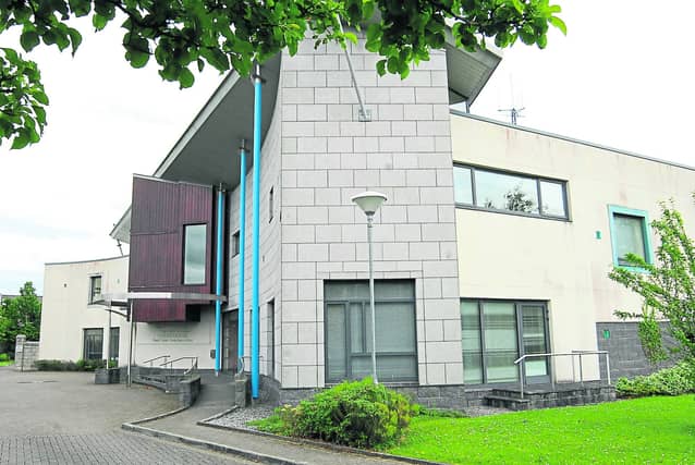Carrick-on-Shannon courthouse.