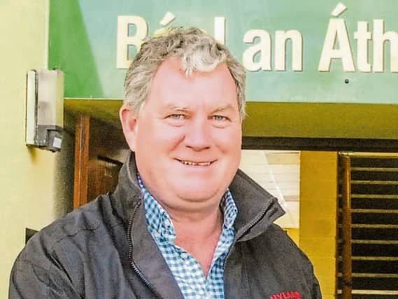 Leitrim manager Terry Hyland. Photo by Willie Donnellan