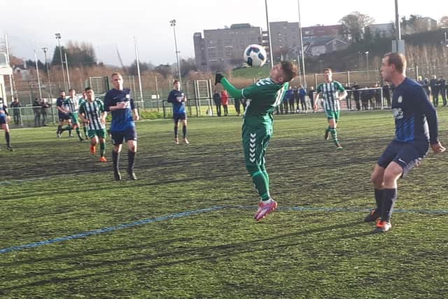 Aaron Hickey's thunderbolt not enough for Manor Rangers