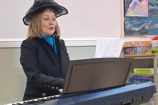 Tish always reminds the performers to listen to the lyrics they are performing so they paint a picture for their audience.