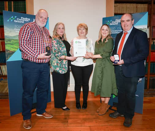 Pictured: Ciaran Duggan, Emma Jane Clarke, Helen Doherty, Mary Brennan and Brian Smyth