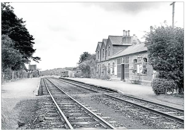 An image of Mohill Railway Station taking during its heyday. The station will be transformed this Sunday for a special event which includes the screening of two documentaries.