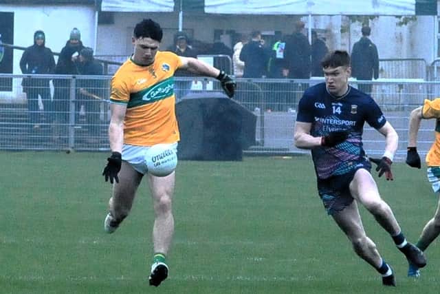 Donal Casey in action against Mayo in the Connacht Senior Football Championship in April 2024 Picture: Willie Donnellan