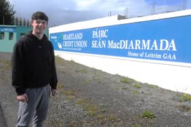 Former Leitrim star Donal Casey pictured outside Heartland Credit Union Pairc Sean Mac Diarmada Picture: Willie Donnellan