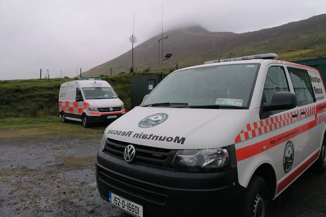 Sligo Leitrim Mountain Rescue Team received a callout to assist an injured hiker in Glencar on Saturday night.