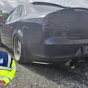 Image of the vehicle detained by Gardaí in Carrick-on-Shannon on August 9.