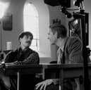 On set.