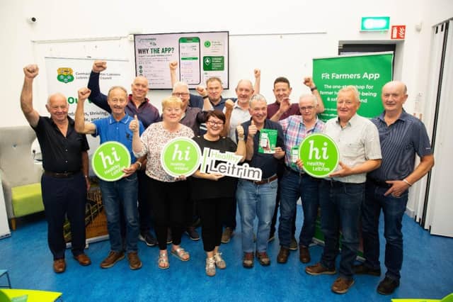 Laura Tully Fit Farmers Founder and Programme Lead pictured with Fit Farmer programme participants.