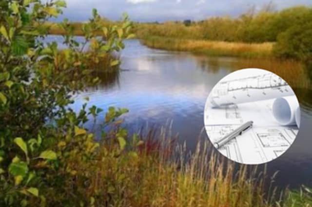 Planning application for pedestrian bridge at Cloone river