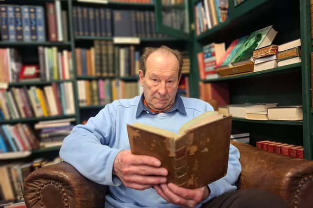 Nick Kaszuk owner of Trinity Books in Carrick-on-Shannon.