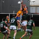 Action from Mohill's Connacht Gold Leitrim SFC clash with Glencar Manorhamilton in Philly McGuinness Park Picture: Willie Donnellan