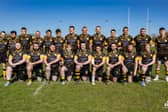 Carrick Rugby team that lined up against Galwegians in 2025
