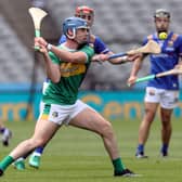 Leitrim's Joe Murray in action against Longford in the Lory Meagher Cup Final - the Leitrim captain has been named on the GAA's Champion 15 Team of the Year for hurling's Christy Ring, Nickey Rackard and Lory Meagher Cup competitions Picture: Syl Healy