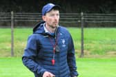 St Joseph's manager Enda Lyons watching the action against St Mary's in the semi-final Picture: Willie Donnellan​