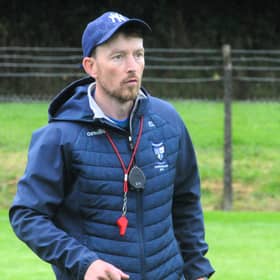 St Joseph's manager Enda Lyons watching the action against St Mary's in the semi-final Picture: Willie Donnellan​