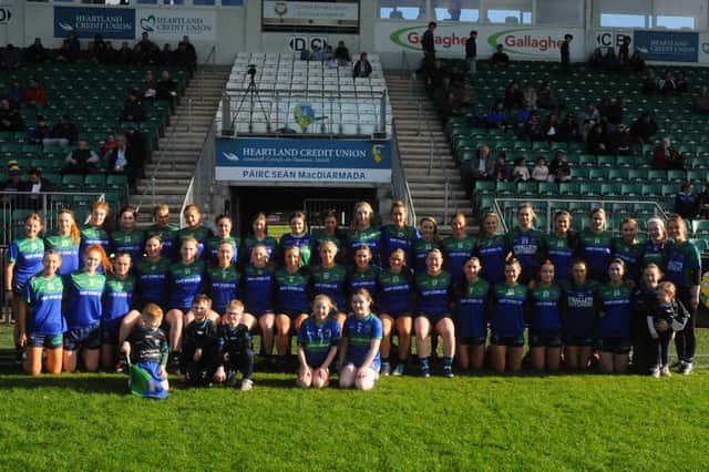 The St Joseph's team who were defeated by Glencar Manorhamilton in the Leitrim LGFA Senior Championship Final on Saturday in Heartland Credit Union Pairc Sean Mac Diarmada Picture: Willie Donnellan