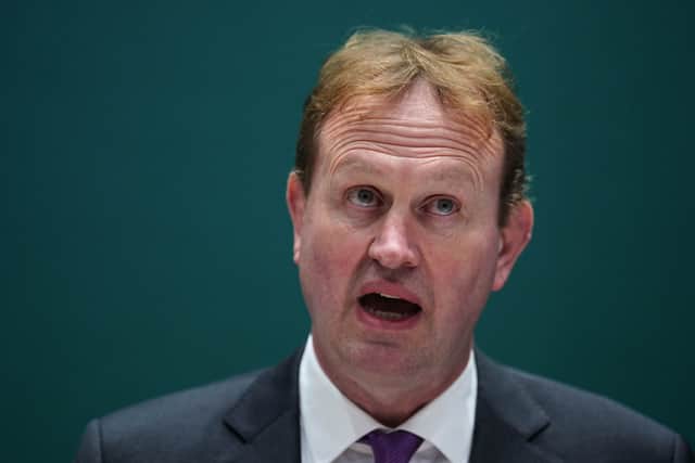 Minister for Justice Jim O’Callaghan introduced the flat fee system earlier (Brian Lawless/PA)