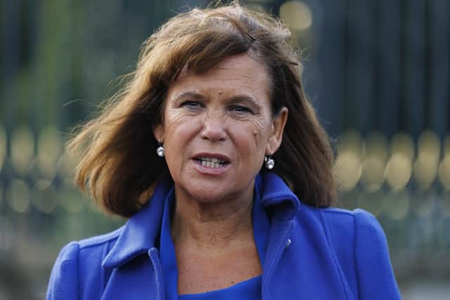 Sinn Féin leader Mary Lou McDonald (Liam McBurney/PA)