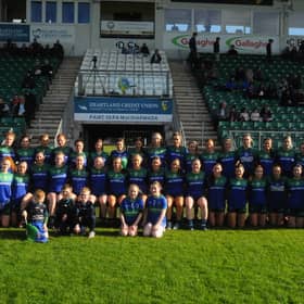 The St Joseph's team who were defeated by Glencar Manorhamilton in the Leitrim LGFA SFC Final Picture: Willie Donnellan