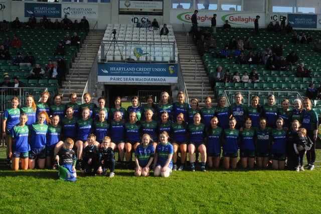 The St Joseph's team who were defeated by Glencar Manorhamilton in the Leitrim LGFA SFC Final Picture: Willie Donnellan