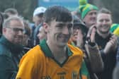 Tom Prior pictured after it was announced he had won the Connacht Gold Leitrim SFC Final Man of the Match last Sunday Picture: Willie Donnellan