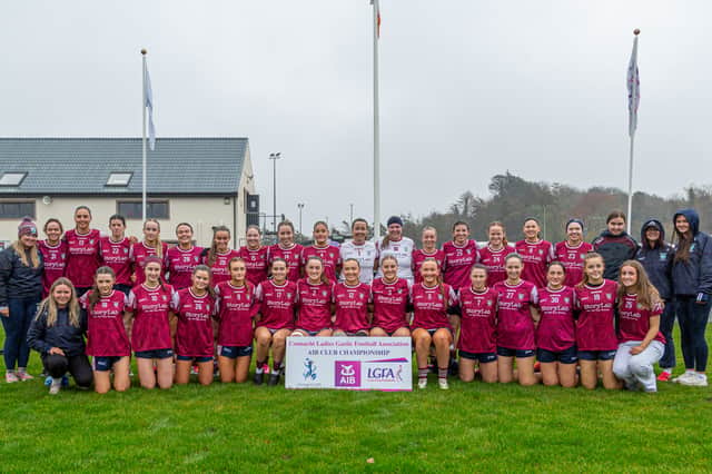 The Shamrock Gaels team that was defeated by St Brigid's in Saturday's AIB Connacht LGFA Junior FC Final in Swinford Picture: Stefan Hoare
