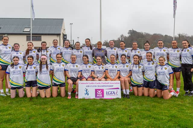 The St Brigid's team who won the AIB Connacht LGFA Junior Club FC Final on Saturday in Swinford Picture: Stefan Hoare