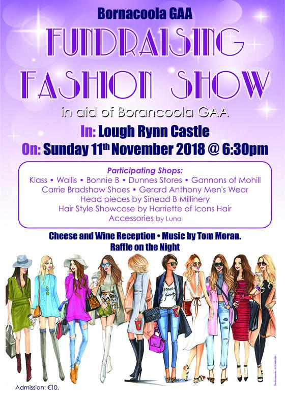 Bornacoola Gaa Fashion Show In Lough Rynn Leitrim Observer