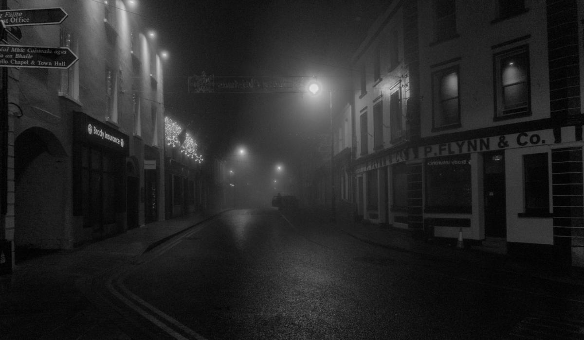 A foggy CarrickonShannon Leitrim Live