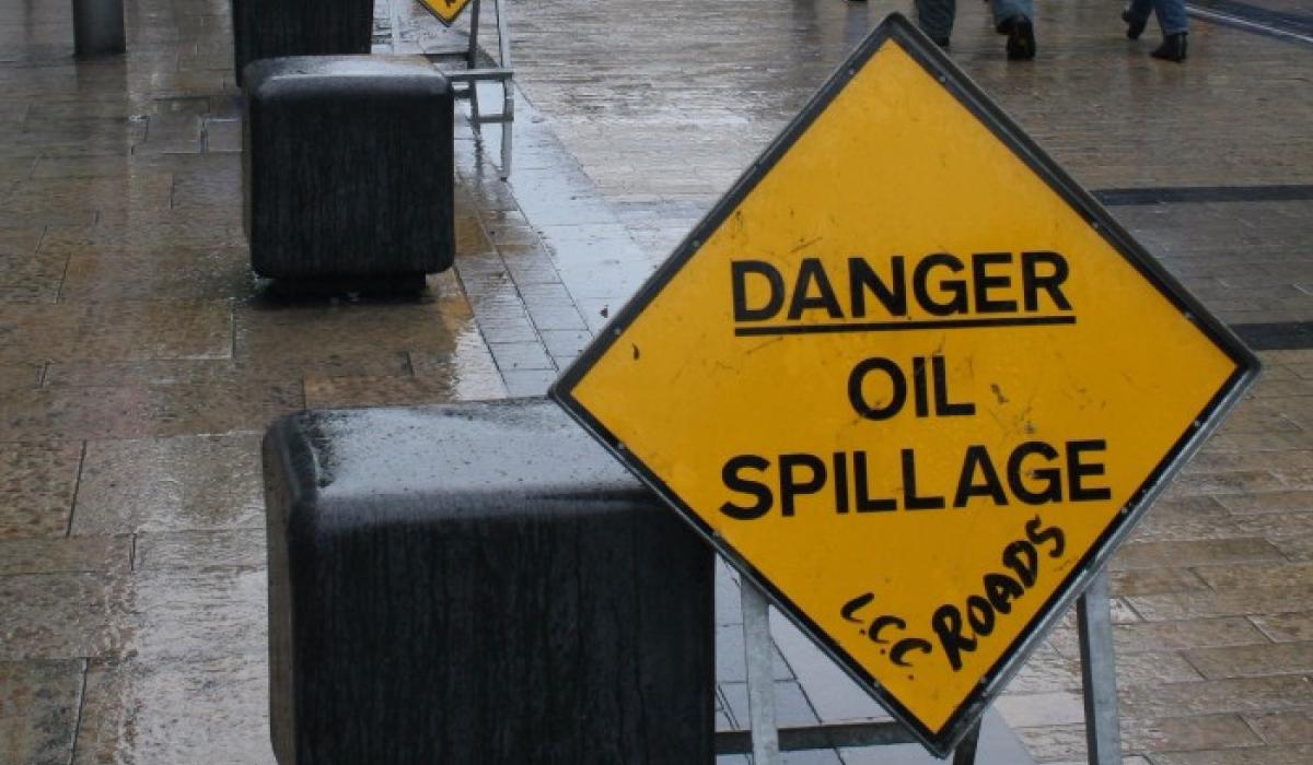 Oil spillage on Swanlinbar Ballinamore road Leitrim Live