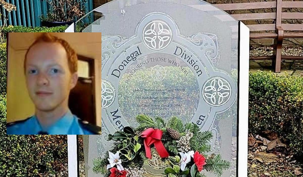 An Garda Siochana remember Leitrim garda killed in Burt on 16th anniversary