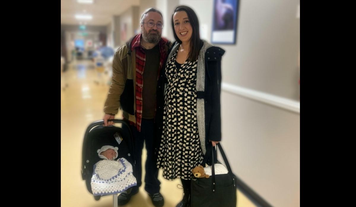 First Leitrim baby of the year welcomed at Sligo University Hospital 