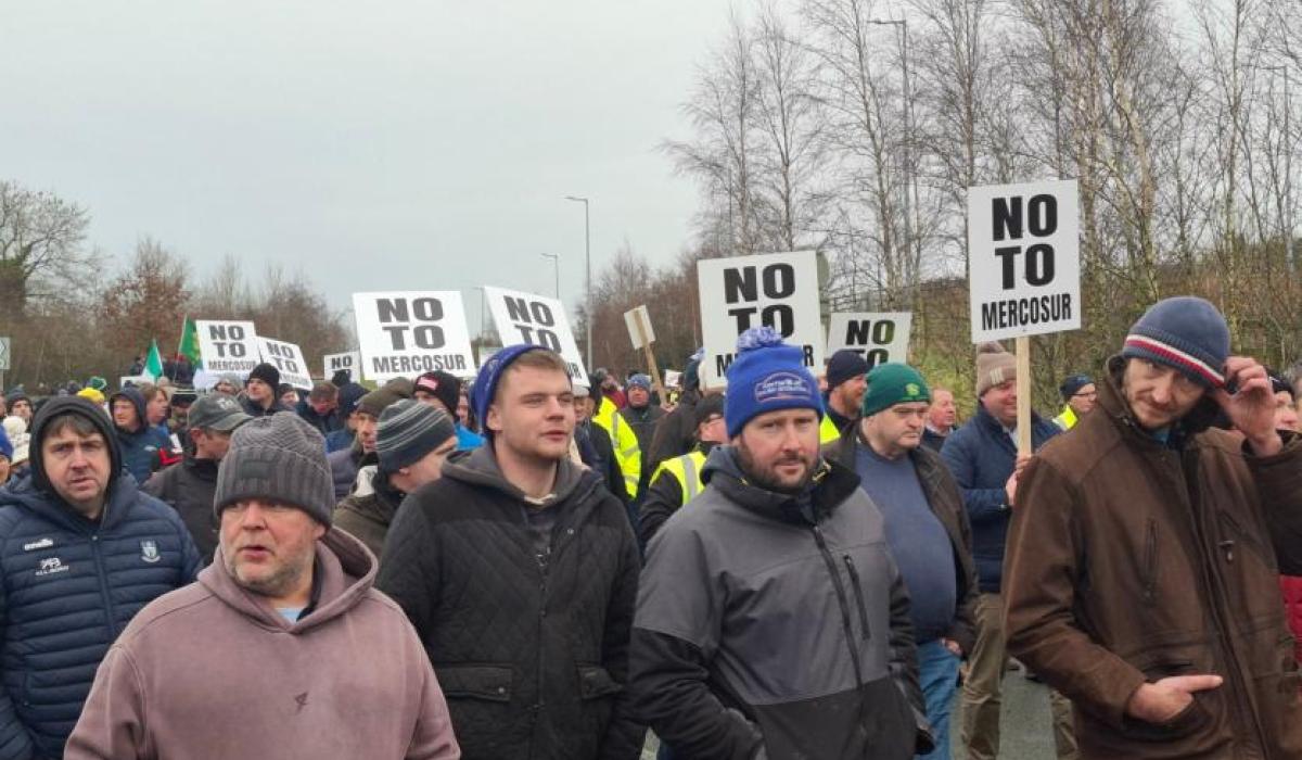 Call for Irish MEP to vote 'no' on Mercosur after 20,000 attend protest in Athlone