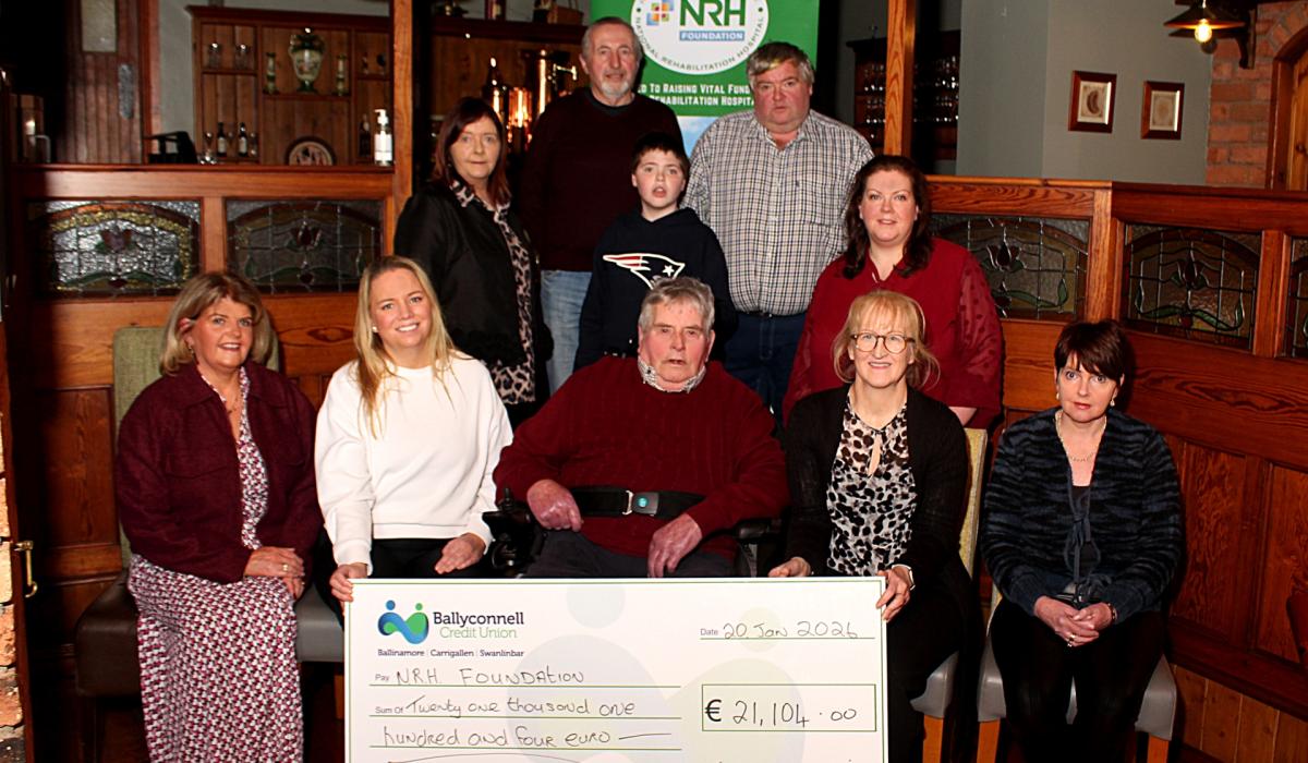 Family raise over €21k for NRH after father’s life-changing farming accident