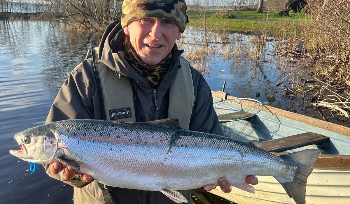 ‘He had no luck’: First Irish Salmon of the year caught on Leitrim Lake