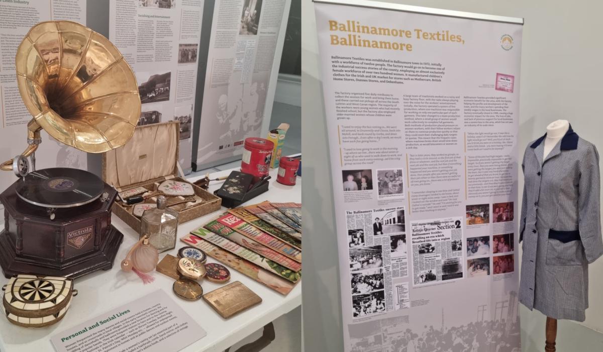 Pop-up museum opens celebrating Leitrim women’s lives and stories