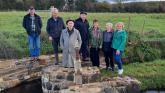 Beautiful restoration of historic gate in Leitrim village reaches completion
