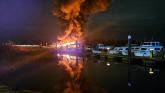 No injuries after two boats go up in flames at Carrick-on-Shannon Marina