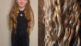 Ten-year-old &Eacute;abh&iacute;n Howard donates decade of hair to help sick children