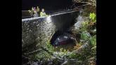 Driver avoids serious injury after car crashes into stream in Leitrim