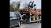 'Death trap': Shockingly overloaded trailer stopped by Garda&iacute; in Leitrim