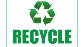 Reminder to recycle at Christmas