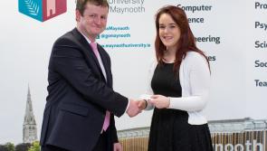 Leitrim student wins award at Maynooth University
