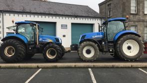 Two stolen tractors recovered outside of Enniskillen