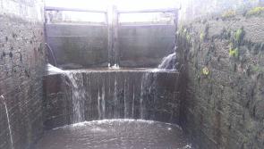 Diving operations today at Tarmonbarry Bridge and Lock 