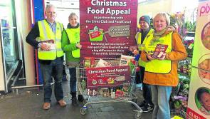 Tesco Food Appeal collects €3,700 worth of food donations 
