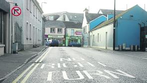 No right turn at Leitrim Road junction in Carrick